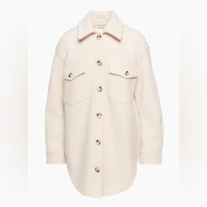 Aritzia - Wilfred Free The Ganna™ Shirt Jacket in Heather Bone size XL
